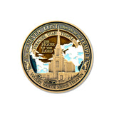 Syracuse Utah LDS Temple Medallion - Tin Gift Box