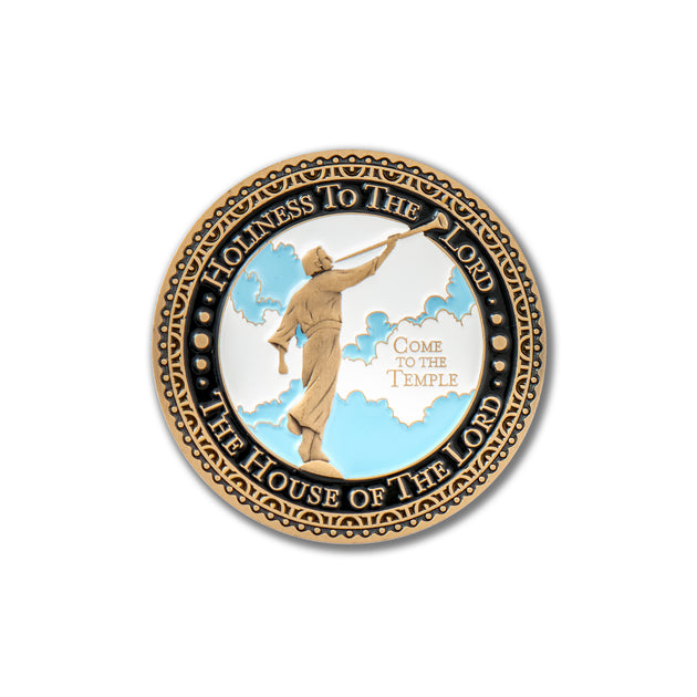 Syracuse Utah LDS Temple Medallion - You Are Never Lost When You See the Temple Solid Bronze Collectible