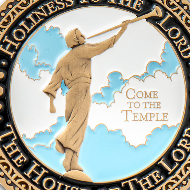 Syracuse Utah LDS Temple Medallion - Tin Gift Box
