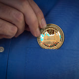 Washington DC LDS Temple Medallion - You Are Never Lost When You See the Temple Solid Bronze Collectible