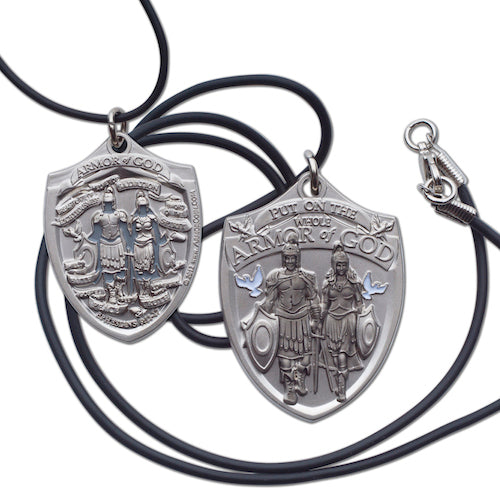 Armor of God Military Style Dog Tag (double-sided)