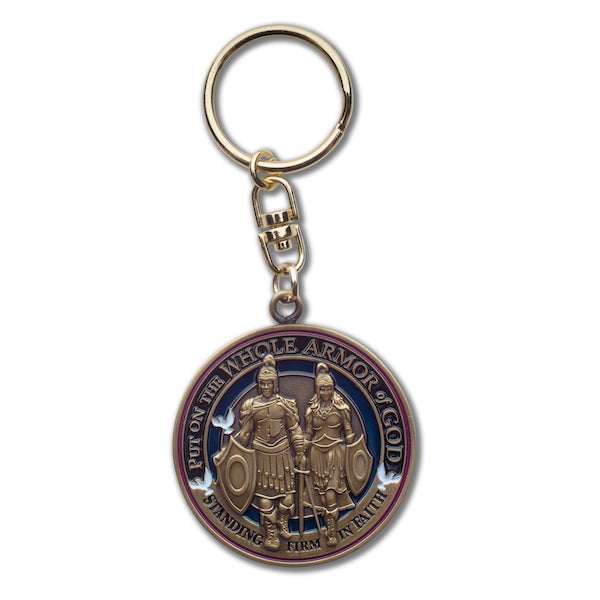 Armor of God Swivel Key Chain
