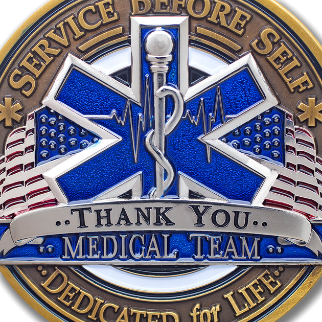 Medical Services EMT Key Chain · EMS Appreciation Keytag