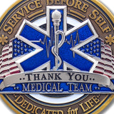 Medical Services EMT Key Chain · EMS Appreciation Keytag