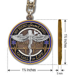 Medical Services EMT Key Chain · EMS Appreciation Keytag