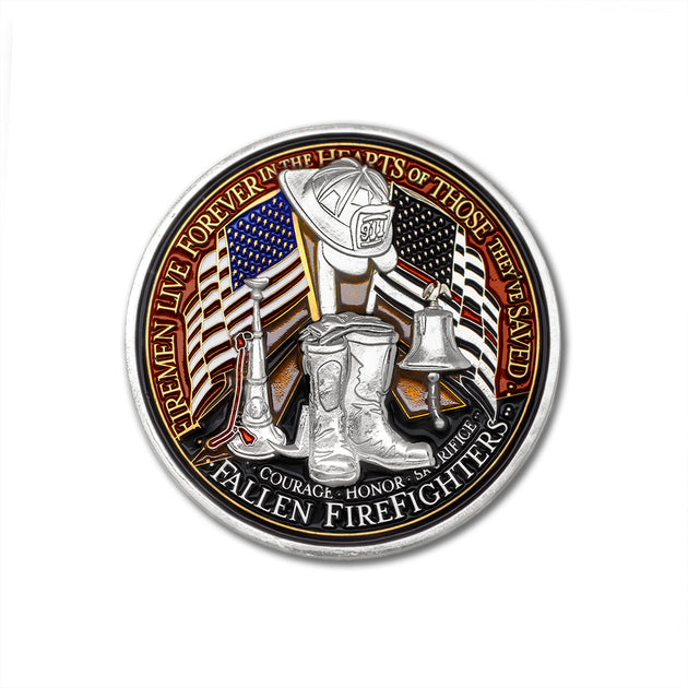 Last Alarm Fallen Firefighter Challenge Coin