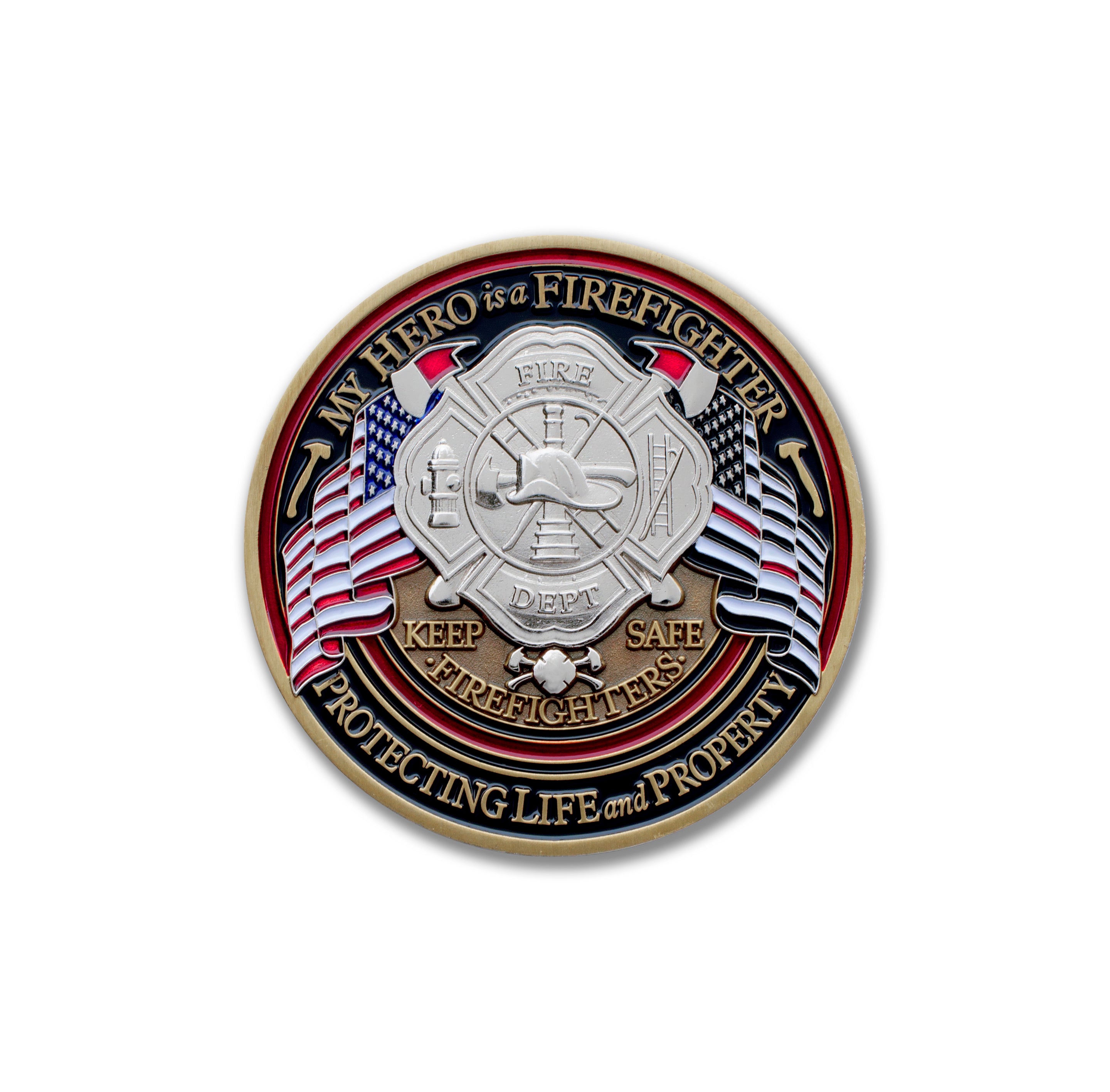 FireFighter Thank You Coin | Armor Coin