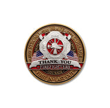 Firefighter Thank You Coin