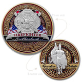 Firefighter Brotherhood Coin