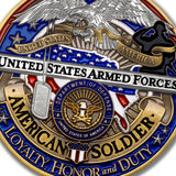 US Armed Forces MILITARY Challenge Coin