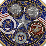 US Armed Forces MILITARY Challenge Coin