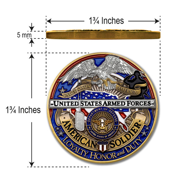 US Armed Forces MILITARY Challenge Coin