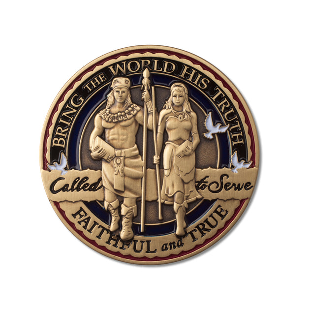 LDS Missionary Challenge Coin