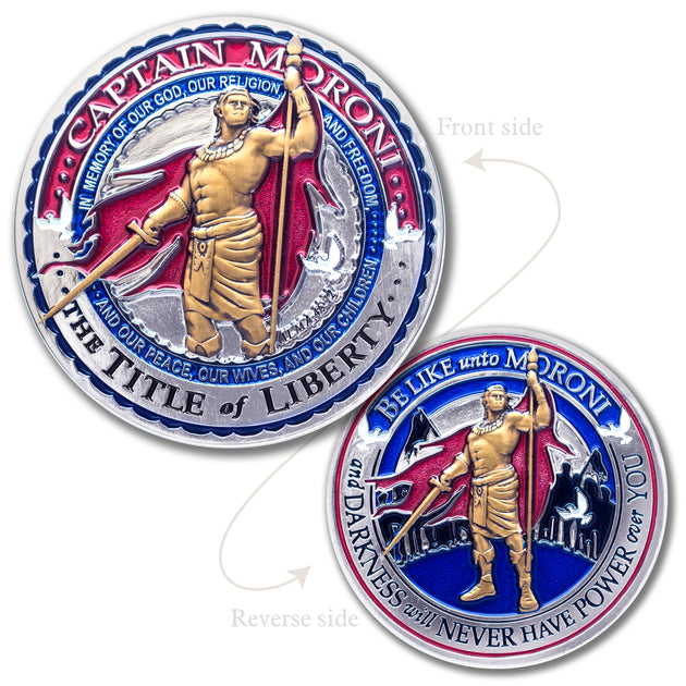 LDS Moroni Medallion