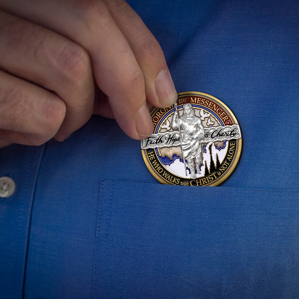 Moroni Last of the Nephite Prophets Medallion Coin | Armor Coin