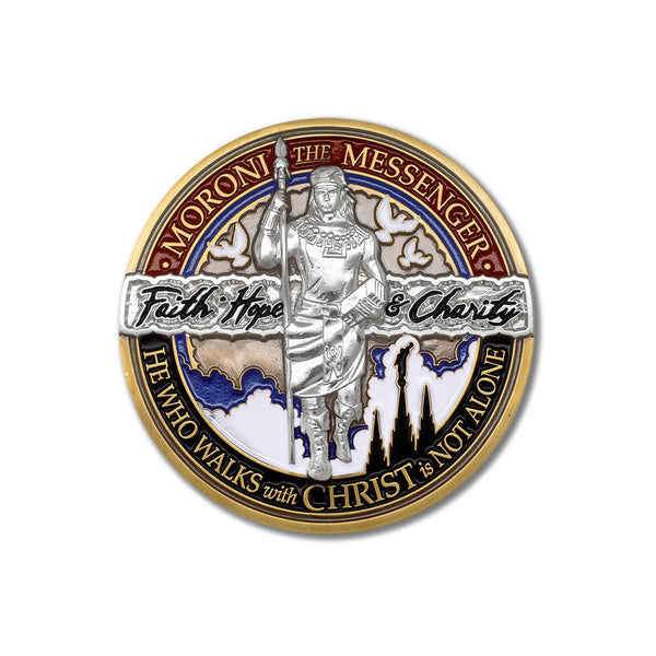 Moroni Last of the Nephite Prophets Medallion Coin | Armor Coin