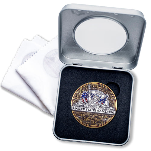 Silver Anniversary Gift - Personalized Silver Coin