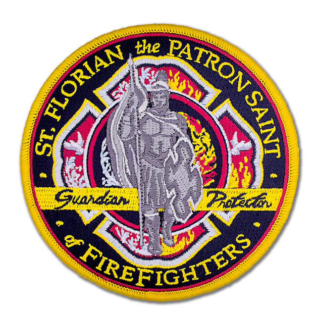 Saint Florian Firefighter Patch