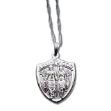 Armor God silver pendant