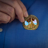 Temple Layton Utah LDS Medallion in Presentation Box with bonus polishing cloth