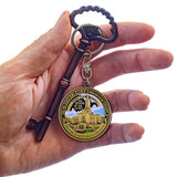 Temple Orem Utah LDS Medallion Gift Key Chain