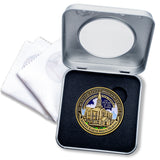 Temple Taylorsville Utah LDS Medallion in Presentation Box with bonus polishing cloth