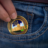 Temple Tucson Arizona LDS Medallions in Deluxe Display Tin Box - 2 coin set with bonus polishing cloth