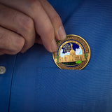 Temple Tucson Arizona LDS Medallions in Deluxe Display Tin Box - 2 coin set with bonus polishing cloth