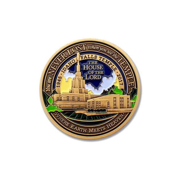 LDS Idaho Falls Medallion