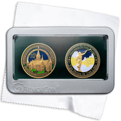 Provo City Center Temple Double Medallion Gift Set