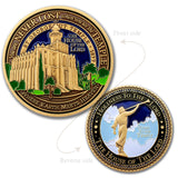 Saint George UT Temple Medallion Coin