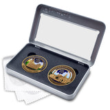 Salt Lake and Mount Timp double medallion gift box set