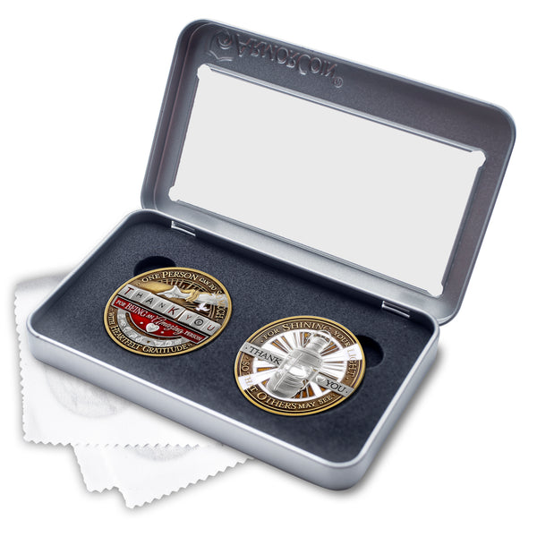 Thank You Gratitude Gift coins · Let Your Light Shine Coins with ...
