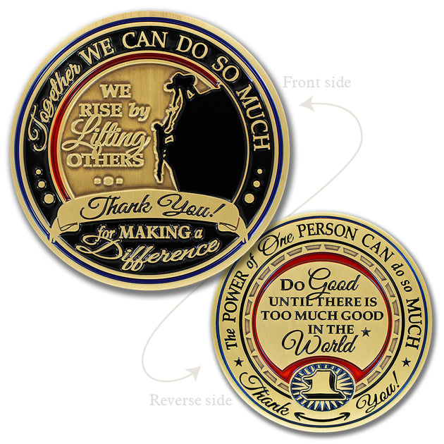 Gratitude Make a Difference Coin
