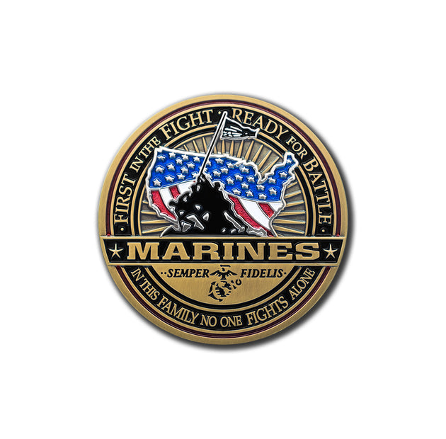 United States Marines Challenge Coin · Armed Forces Coin